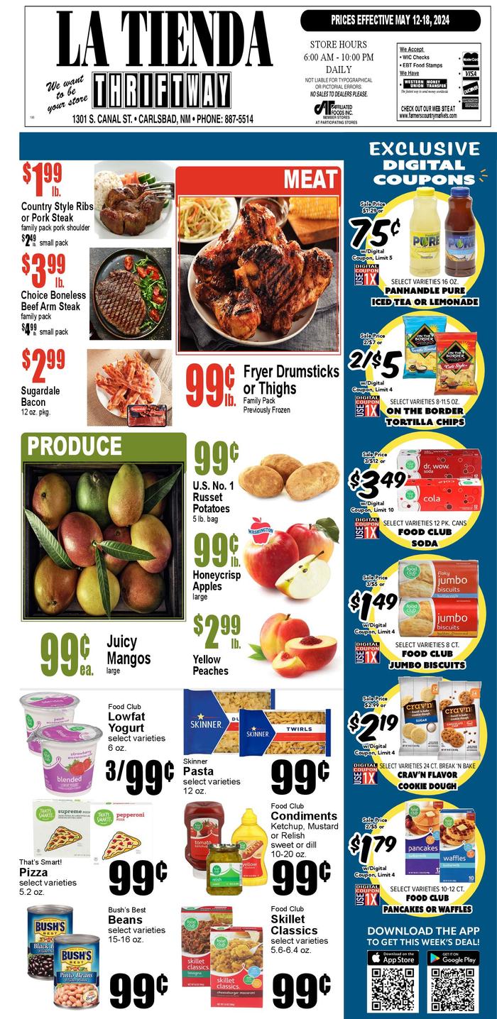 La Tienda Thriftway Ad Specials